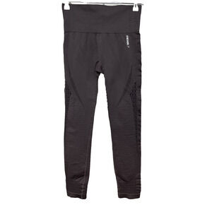 Gymshark Women's Med Gray Tight Legging Activewear Seamless Pant Workout‎ Gym